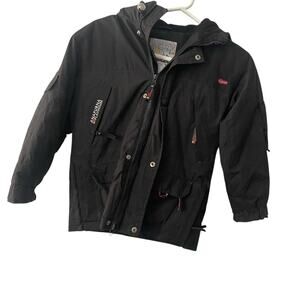 Anapurna Jacket Youth 8 Full Zip Hooded Lined Mountaineers Parka Outdoor